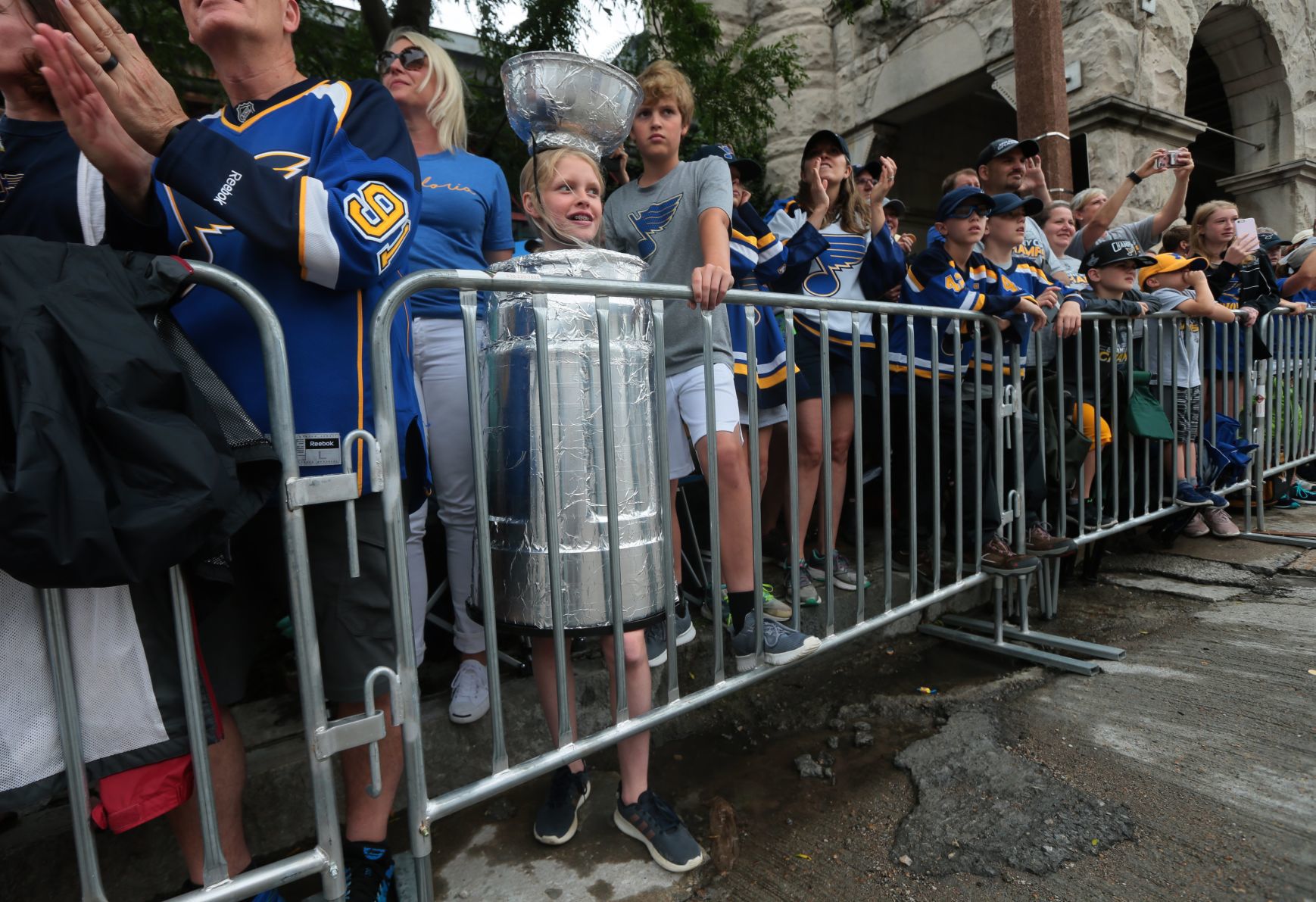 Scenes from Blues Stanley Victory Parade